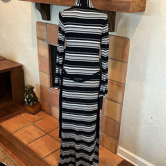 L’Agence Marija Striped Knit Duster, size M - Picture 8 of 14